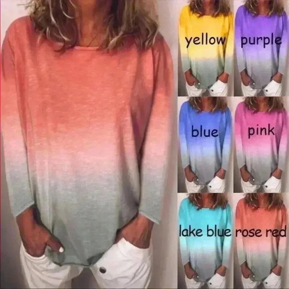 New Spring Collection O-neck T-shirt - Picture 1 of 4